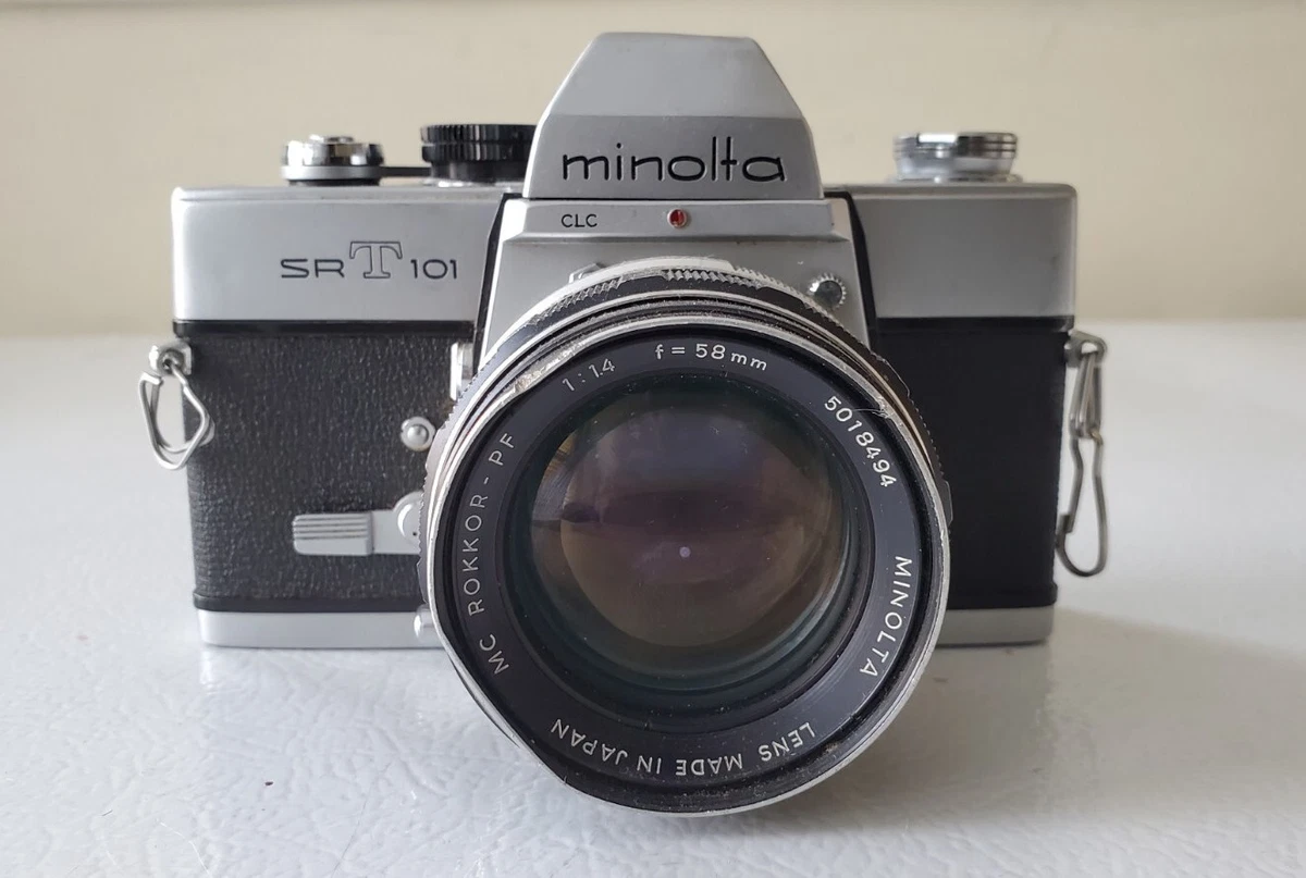 ミノルタSR-T-101/ズーム75-150mm/標準55mm/広角28mm Minolta SR-T101 Film Cameras for sale | eBay