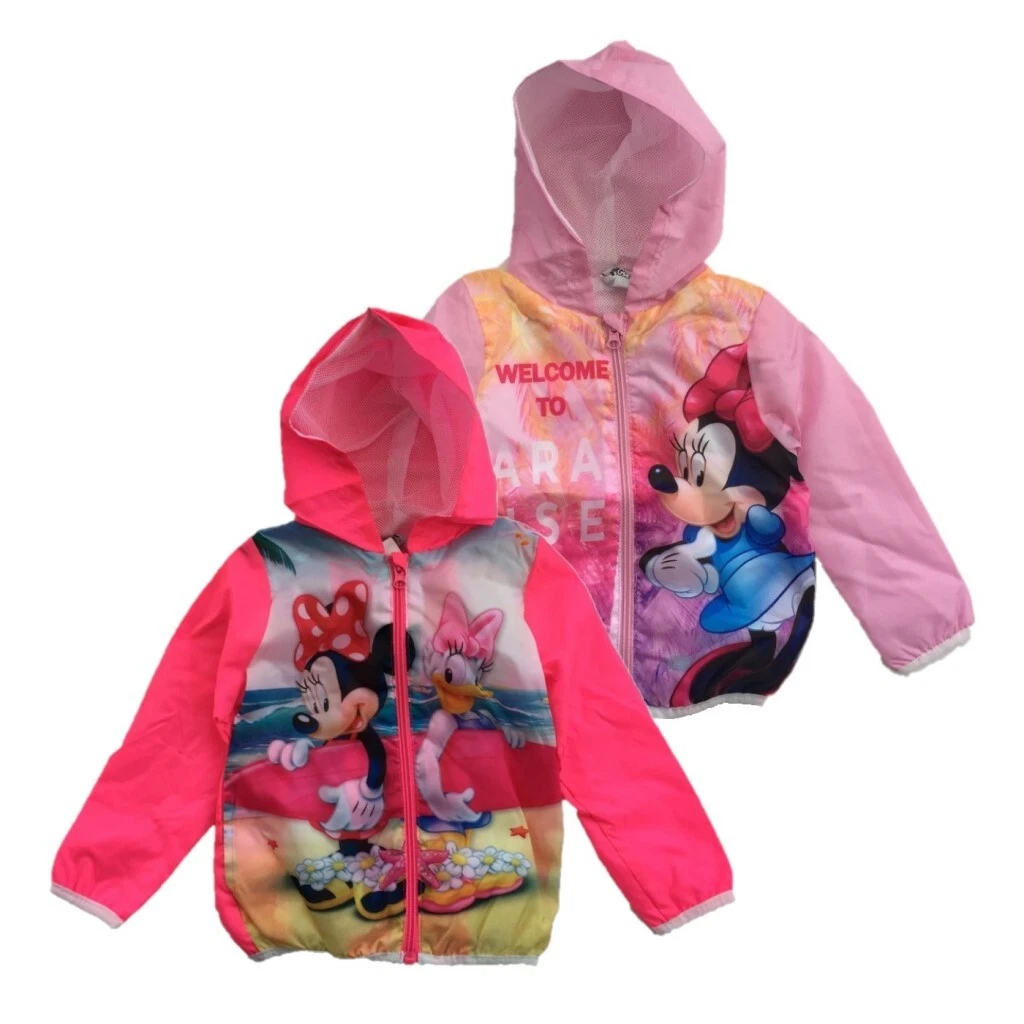Disney Minnie Mouse Daisy Duck Girls Official Merchandise Kids Raincoat