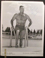 BUSTER CRABBE :( FLASH GORDON) HAND SIGN AUTOGRAPH PHOTO