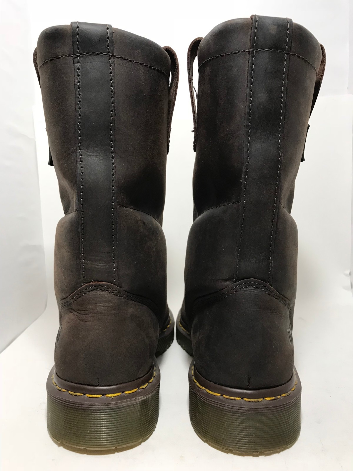 DR. MARTENS Steel Toe Safety Work Industrial Stivali Brown Pelle Pelle Brown Uomo Calf 9 M 8be265 DR. MARTENS Steel Toe Safety Work Industrial Stivali Brown Pelle Pelle Brown Uomo Calf 9 M 8be265