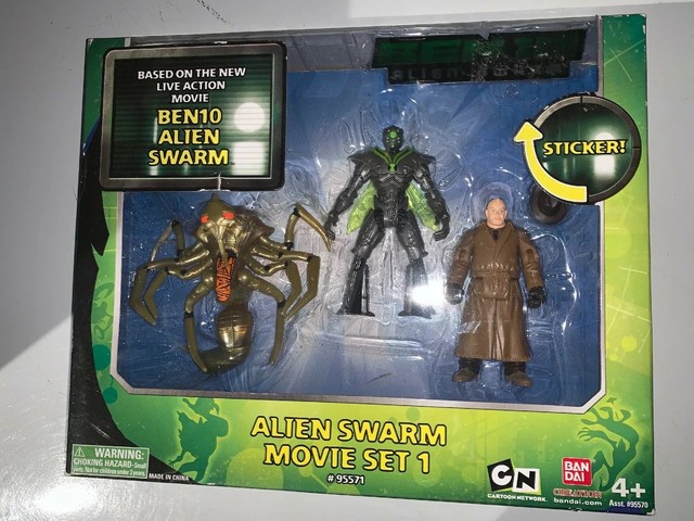 BEN 10 ALIEN SWARM MOVIE SET 1 FIGURES BANDAI QUEEN NANOMECH VALIDUS 3 3/4â | eBay