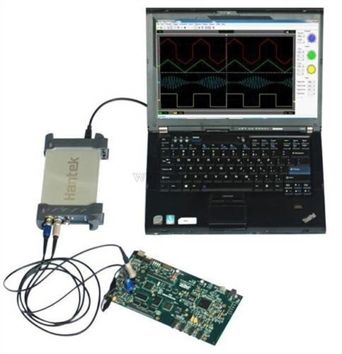 New HANTEK6022BE Pc Usb 2Ch Digital Oscilloscope 20Mhz 48M Sa/S 1M cn