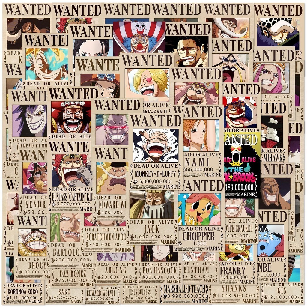 ONE PIECE ワンピース1巻〜50巻 特典WANTED付 ONE PIECE ワンピース1巻〜50巻 特典WANTED付 - メルカリ