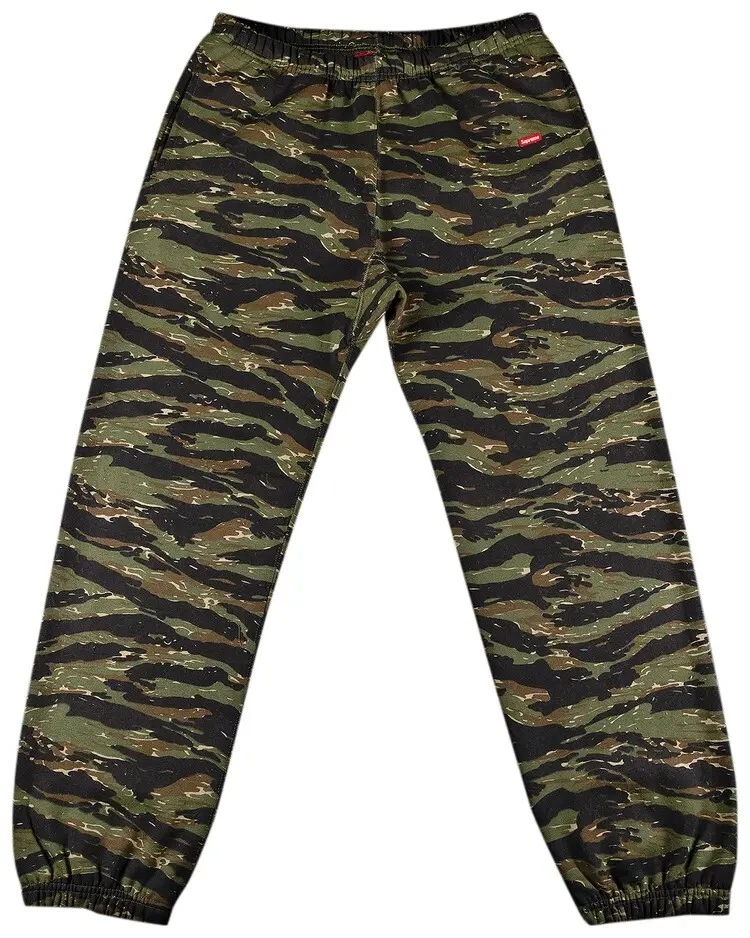 ?❇️Supreme Small Box Sweatpant Taille XL Camouflage Tigre   NEUF Box Logo Tee❇️?