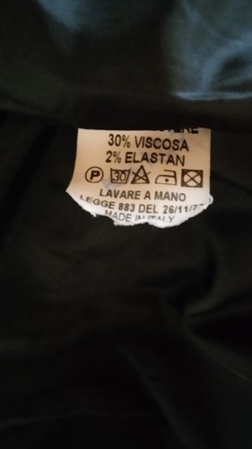 Giacca doppiopetto nero donna inverno taglia 46 - Foto 7 di 8