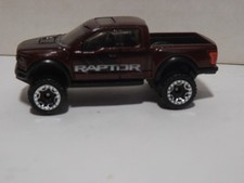 2021 Hotwheels Burgundy '17 Ford F-150 Raptor 1/64 Scale