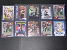 Joe Burrow Rookie Card Lot Of (10) Bengals LSU QB
