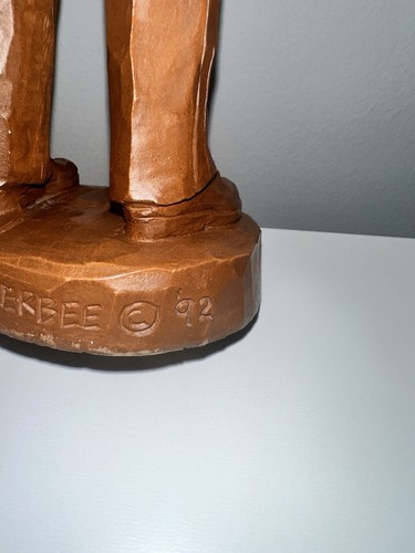 1992 Vtg Wetherbee Red Mill Police Officer Figurine 11.2"T Handcrafted in USA - Bild 3 von 10
