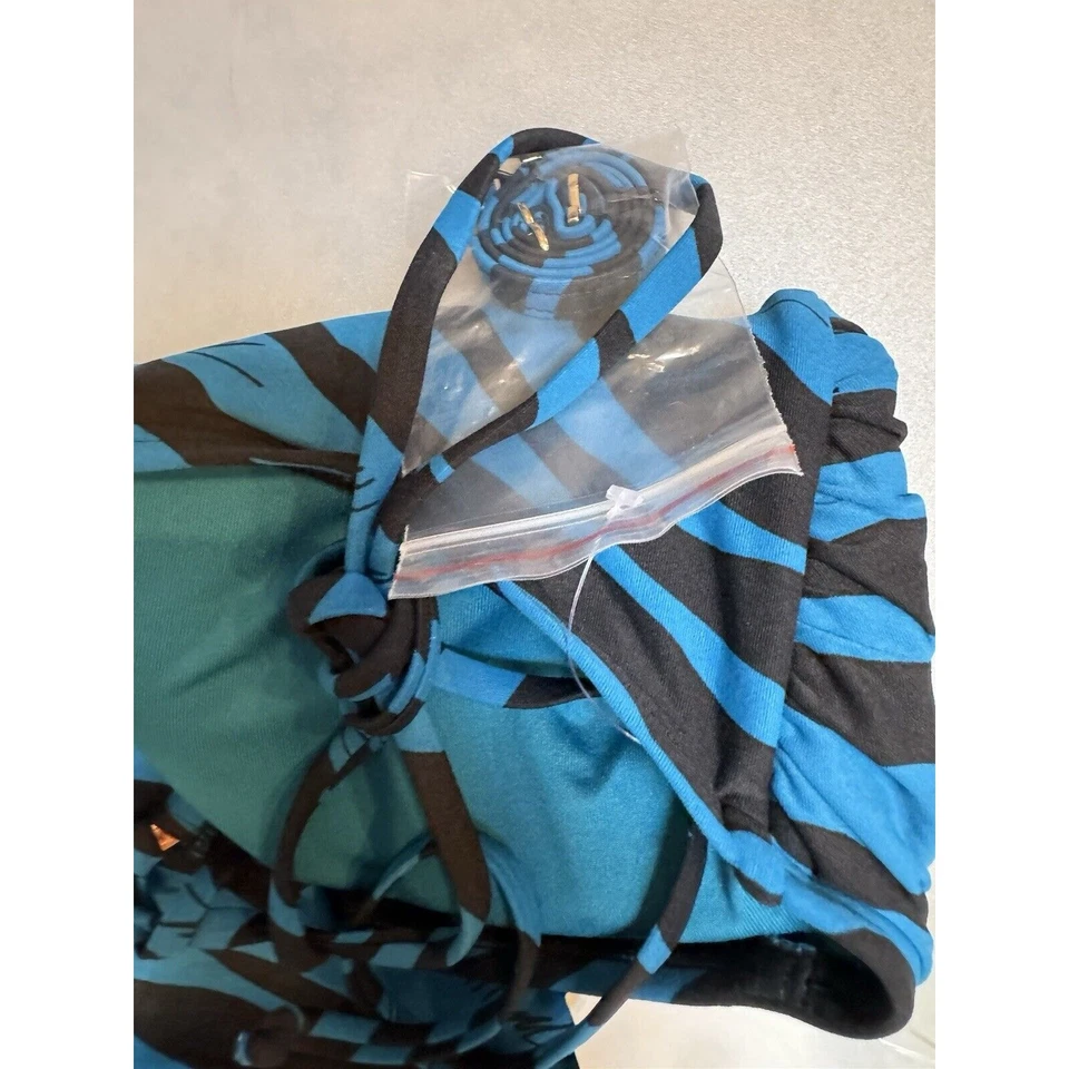 Michael Kors танкини купальник комплект женщин S синий и черный верх и Xs низ новый - Изображение 2 из 4