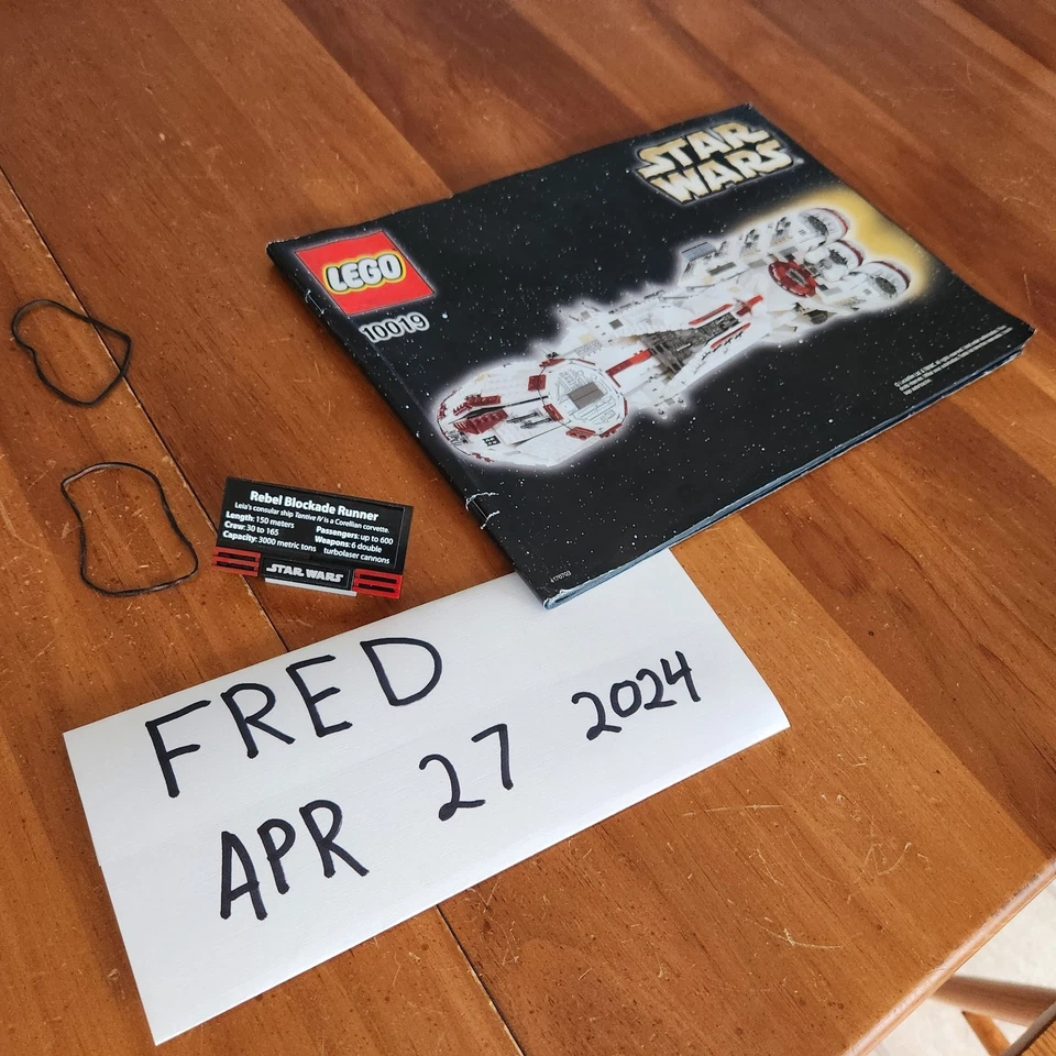 LEGO STAR WARS Rebel Blockade Runner (10019) COMPLETO CON CAJA E INSTRUCCIONES Foto 3 de 4