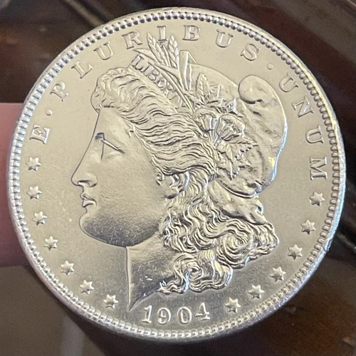 RARE! 1904 P Morgan Silver Dollar ~ FROM MS COLLECTION ~ 90% Silver $1
