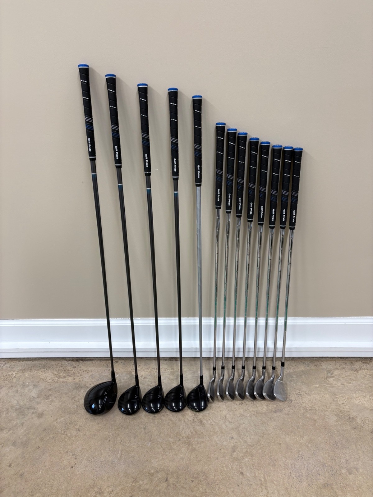 Set - Irons And Woods - 13 Clubs