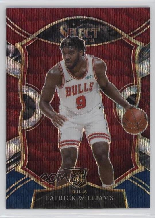 2020-21 Panini Select Concourse Tri-Color Prizm Patrick Williams #64 0n64