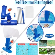 Pool Vacuum Handheld Spa Suction Underwater Cleaner for Above Ground Pools