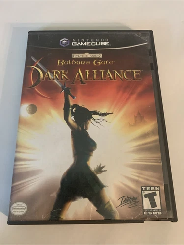Baldur's Gate Dark Alliance (Nintendo GameCube, 2002) No Manual Tested & Works