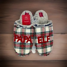 mens house slippers Papa Elf Size 11/12