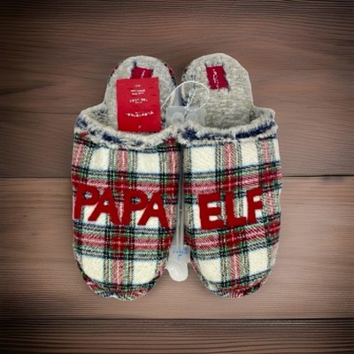 mens house slippers Papa Elf Size 11/12