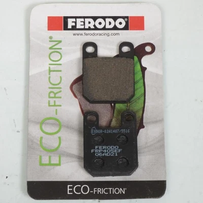 Plaquette de frein Ferodo pour Moto Derbi 50 Senda Sm Drd Racing Limited 2006 à - Photo 1/3