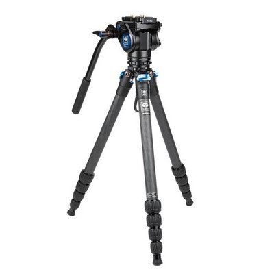 SIRUI Traveler VC - Drei-/ Einbeinstativ Carbon mit Videokopf VA-5 by