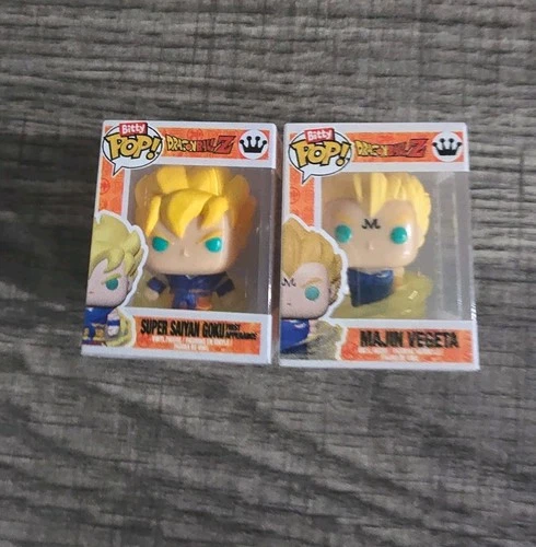 Bitty POP! Dragon Ball Z Majin Vegeta Funko  SS Goku Anime
