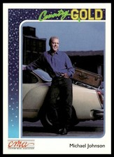Michael Johnson 1992 Sterling Country Gold #22 Music Trading Card CMA
