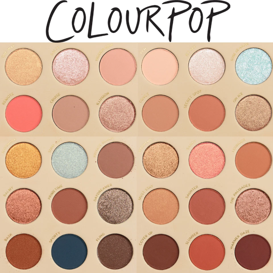 ColourPop You’re Golden Mega Shadow Palette – Limited Edition 30-Pan Eyeshadow - Image 2 of 4