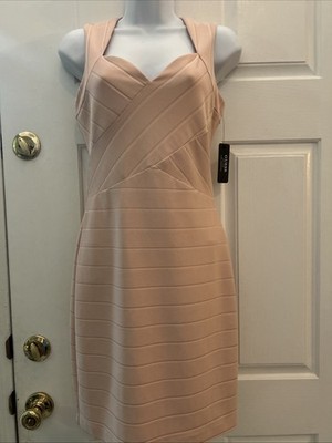 New Guess Women Dress Size 4 Light Pink Body Con Bandage Dress | eBay New Guess Women Dress Size 4 Light Pink Body Con Bandage Dress | eBay