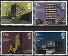 1971 Sg 890/893 British Architecture 2nd Series Modern University Buildings Used