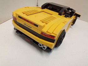 Lego Racers 8169 Lamborghini Gallardo LP560-4 W/ spare parts 4 alternate coupe