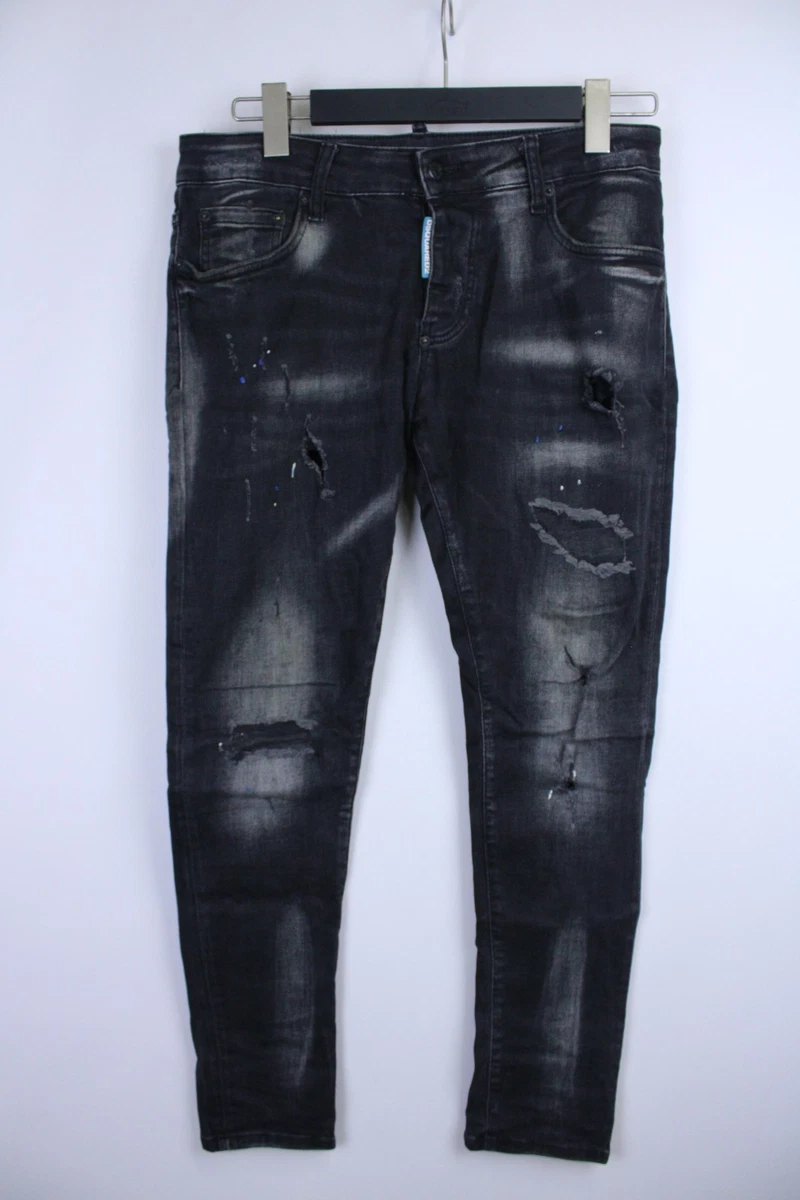 44 DSQUARED2 REGULAR JEAN レギュラー　ペイント Dsquared2 Men's Regular Jeans 44 Size for sale | eBay