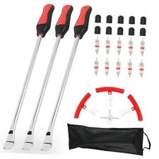 Tire Spoon Levers Dirt Bike Tire Scooter Iron Changing Removal Repair Tool Kit 