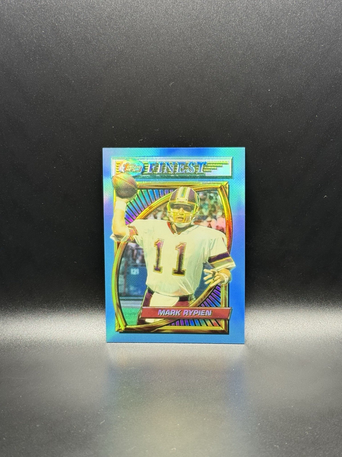 1994 Topps Finest - Mark Rypien #9 Refractor