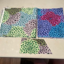 Kaffe Fassett Fabric Remnants , 2 partial quarter yards plus a scrap