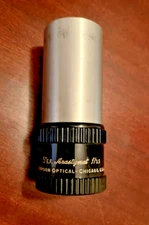 Simpson vintage  black cap 5" F 3.5 Coated Anastigmat Projection Lens