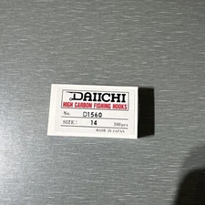 Daiichi 1560 Size 14 Hooks (100 Pack)