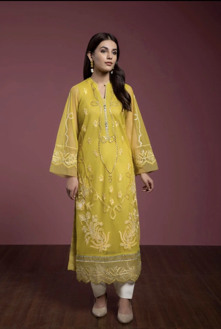 AGHA NOOR KURTA AND DUPATHA 2PC (AN-34) | Shaner Boutique