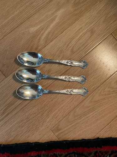 Edgewood International sterling soup spoon