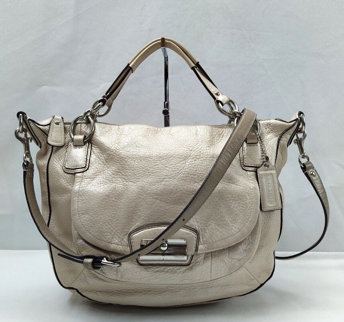 Coach kristin 2025 leather satchel