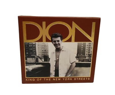 EUC DION King of the New York Streets Boxed Set 3 Cds & Booklet Boxed Set CD