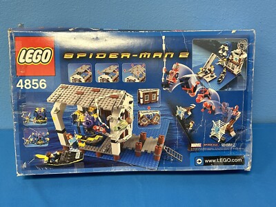 NIB Lego Spider-Man 2 2004 Doc Ock's Hideout Set 4856 DAMAGED