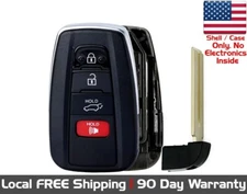 1x New Quality Replacement Prox Key Fob SHELL / CASE For Select Toyota Vehicles