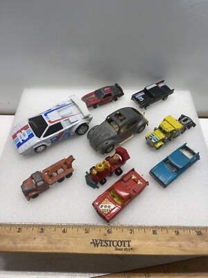 Vintage Diecast Lot (9) Tootsie, Arco Lamborghini, Yatming, Avia, Matchbox Old