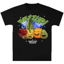 NAZZUPIANNOYING ANNOYING ORANGE Funny Tee Unisex Short Sleeve Shirt S-5XL