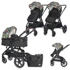 Lorelli Kombikinderwagen 2 in 1 Viola bis 22 kg, Sportsitz umbaubar Wickeltasche