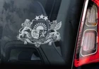 LATVIA COAT OF ARMS  Car Sticker, Latvian National Flag Window Decal Gift - V01