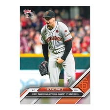 2024 Topps Now MLB #508 Blake Snell San Francisco Giants NO HITTER - QTY