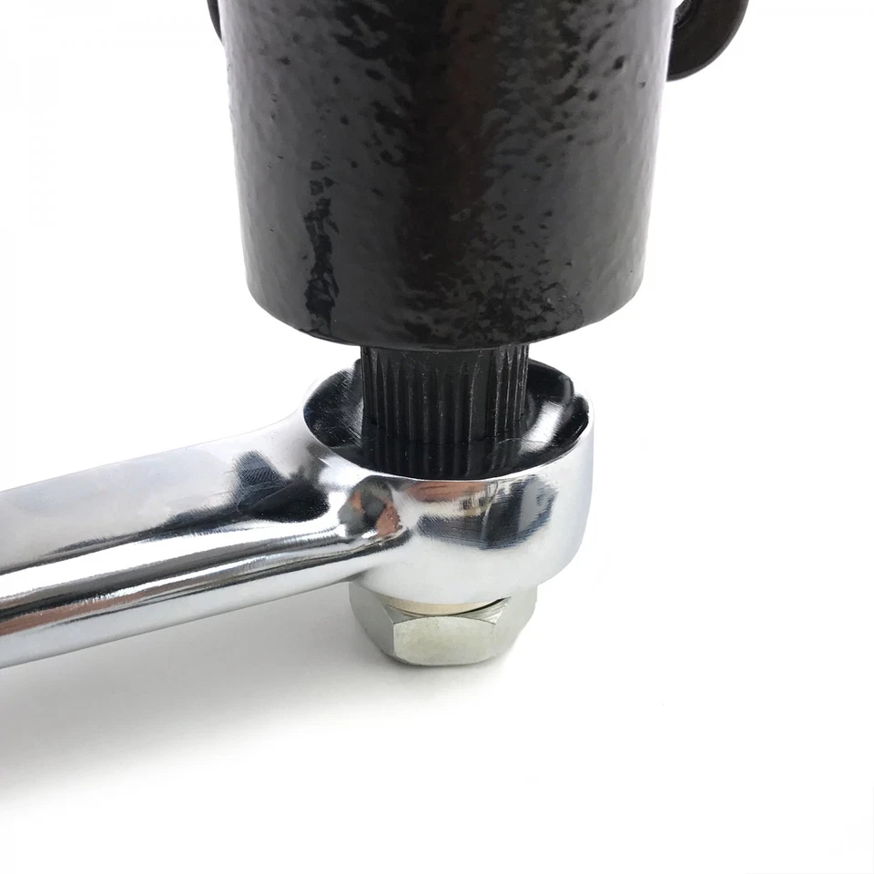 Caja de engranajes de dirección Vega Kit de soporte de montaje de brazo Pitman con junta en U Street Rat Rod Foto 4 de 4