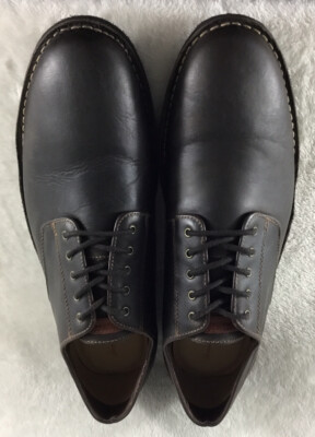 Tommy Bahama Shoes Mens 15M Plain Toe Leather Derby Dark  display picture 2