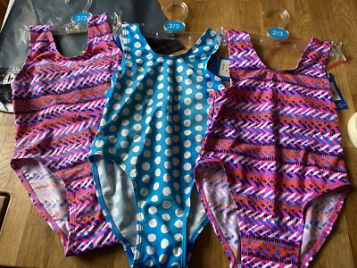 P04 Paket 3 Mädchen Badeanzüge Alter 2/3 Jahre Neu mit Etikett 