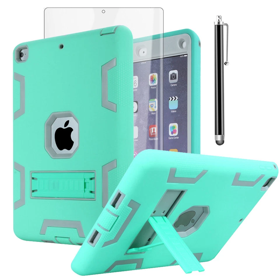 Ударопрочный сверхпрочный чехол-стойка 7,9 дюйма для Apple iPad Mini 1/2/3/4/5 - Изображение 4 из 4